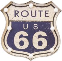 アメリカンクラシック LED サイン［ROUTE US 66］