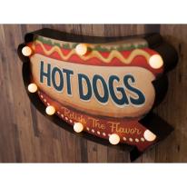 アメリカンクラシック  LED Sign [HOT DOGS]