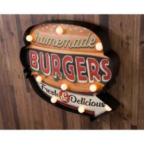 アメリカンクラシック  LED Sign [BURGERS]