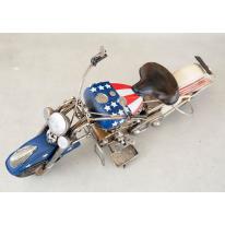 ヴィンテージ　モーターサイクル［USA Flag 1］