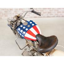 ヴィンテージ　モーターサイクル［USA Flag 1］