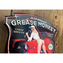 アンティークエンボスプレート ［GREASE MONKEY GARAGE］