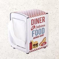 アンティークエンボスプレート "DINER FOOD"