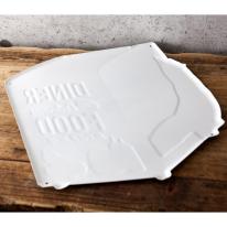 アンティークエンボスプレート "DINER FOOD"