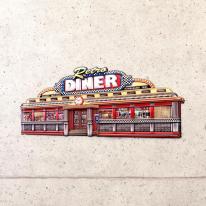 アンティークエンボスプレート [Retro DINER]