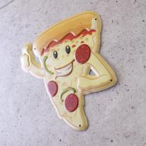 アンティークエンボスプレート ［Mr. Pizza］