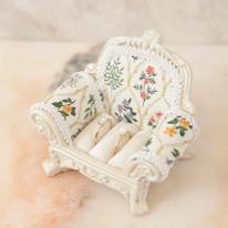 クラシカルリングホルダー［チェアー　フラワー］