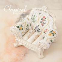 クラシカルリングホルダー［チェアー　フラワー］