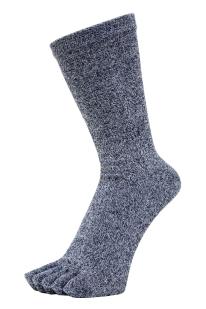 リサイクルコットン レギュラー丈 5本指 ３足組 25-27ｃｍ