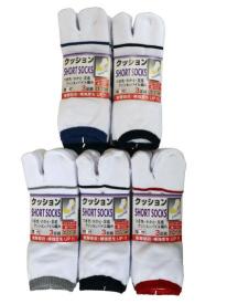 ラフ スニーカーソックス 指付 3足組 25-27cm