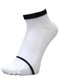 ラフ スニーカーソックス 5本指 3足組 25-27cm