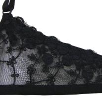 セクシーカップレスブラジャー＆Tバックショーツセット