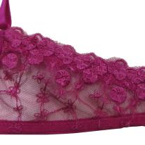 セクシーカップレスブラジャー＆Tバックショーツセット