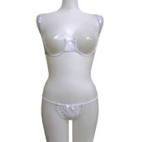セクシーカップレスブラジャー＆Tバックショーツセット