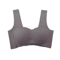 シームレスバックフック4段ベストブラブラジャー ブラ レディース