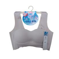 シームレスバックフック4段ベストブラブラジャー ブラ レディース