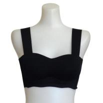 シームレスバックフック4段ベストブラブラジャー ブラ レディース