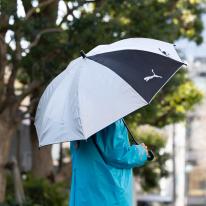 プーマ 子供 晴雨兼用 シルバーコーティング 張分 ジャンプ傘