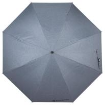 チャンピオン 紳士 晴雨兼用 耐風 ブラックコーティング デニム柄 ジャンプ傘 65cm