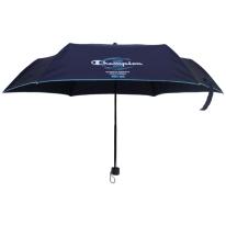 チャンピオン 男児 無地 オーバーロック グラスファイバー骨 ミニ折傘  55cm