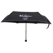 チャンピオン 女児 無地 オーバーロック グラスファイバー骨 ミニ折傘  55cm