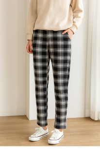 大寸裏シャギー表起毛プリント両ポケパンツ【24本セット】