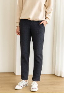 大寸裏シャギー表起毛デニム風両ポケパンツ【24本セット】