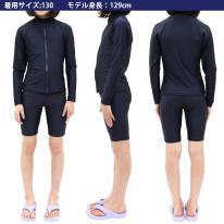 キッズ スクール水着 女の子 セパレートタイプ 150cm～170cm スイムカップなし