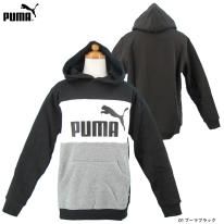 プーマ PUMA  ジュニア  ESS＋ カラーブロック裏起毛パーカー 10枚入り 672635