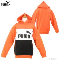 プーマ PUMA  ジュニア  ESS＋ カラーブロック裏起毛パーカー 10枚入り 672635