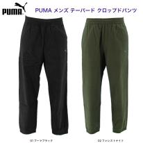 プーマ PUMA メンズ CAT テーパードクロップドパンツ 588342 ブラック S 単品販売