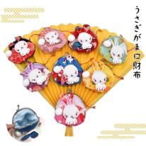 NEW 再出品 財布 レディース ミニ 小物入れ うさぎ 和風 かわいい 