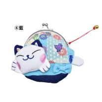 NEW 再出品 財布 レディース ミニ 春財布 福財布 招き猫 和風 