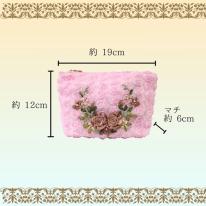 ポーチ おしゃれ 化粧 レディース ミニ 軽量 大容量 軽い 可愛い 和柄 花柄 即納 
