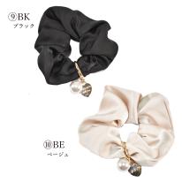 ヘアアクセサリー 大人 おしゃれ シュシュ シンプル レディース 小物 可愛い かわいい 即納