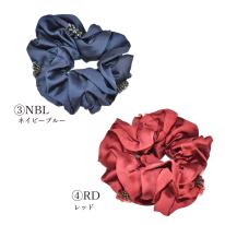 ヘアアクセサリー 大人 おしゃれ シュシュ シンプル レディース 小物 可愛い かわいい 即納