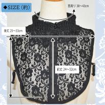 つけえり レース おしゃれ 可愛い かわいい レディース 大人 つけ襟 付け襟 40代 30代 即納