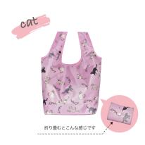 エコバッグ 可愛いバッグ 猫 ねこ ネコ パンダ ハリネズミ 買物バッグ ショッパーバッグ コンパク