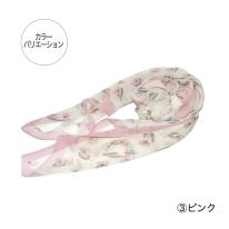 2024春夏 新作ストール 花柄 UVカット 冷房対策 花柄ストール 春夏 