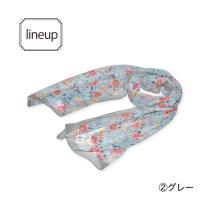 春夏 ストール UV 新作 花柄 プリーツ加工 冷房対策 日焼け防止 日差しよけ 軽い プリーツ加工