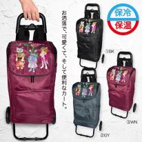 2025 新作 猫刺しゅう キャリーカート 猫 ネコ 刺繍 買い物カート ショッピングカート カゴ 