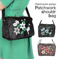 2025 新作 ショルダーバッグ 春夏 レディース 斜め掛け 花柄 パッチワーク 収納力 大容量 即