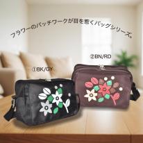 2025 新作 ショルダーバッグ 春夏 レディース 斜め掛け 花柄 パッチワーク 収納力 大容量 即