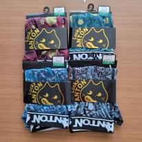 紳士  キャラクターボクサーブリーフ　4枚セット　1枚フック仕様