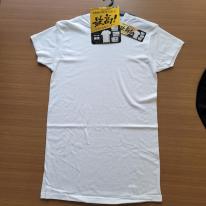 紳士　綿混　袖短め/裾長め/半袖丸首Tシャツ　オープンハンガー仕様
