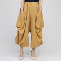 大人気定番　前2つポケ付きサルエルパンツ　ワイドパンツ