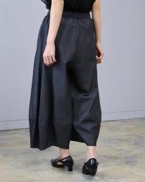 デニム　Dカン付きサルエルパンツ　ワイドパンツ