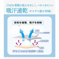 婦人COOLBEAM接触冷感スパッツ１分丈