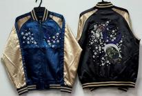 スカジャン　風神雷神柄