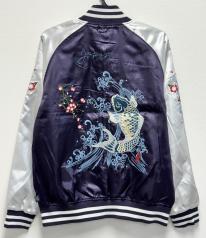 スカジャン　鯉柄